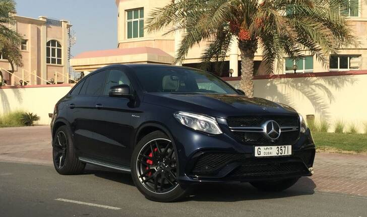 Mercedes GLE 63s AMG Coupe